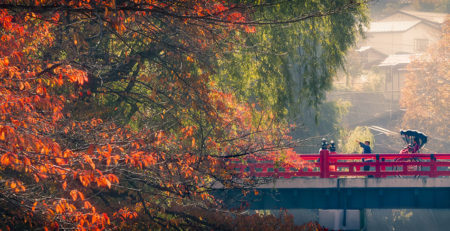 Ponte rosso di Takayama - Watabi