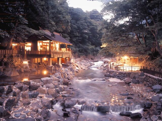 Takaragawa Onsen terme all'aperto